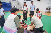 全员实操大考！beat365开展急救技能考核暨全国高校急救教育公益推广行动